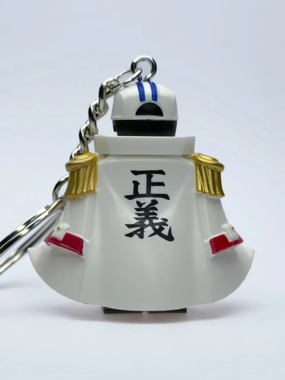 One Piece Akainu Custom Minifigure Keychain